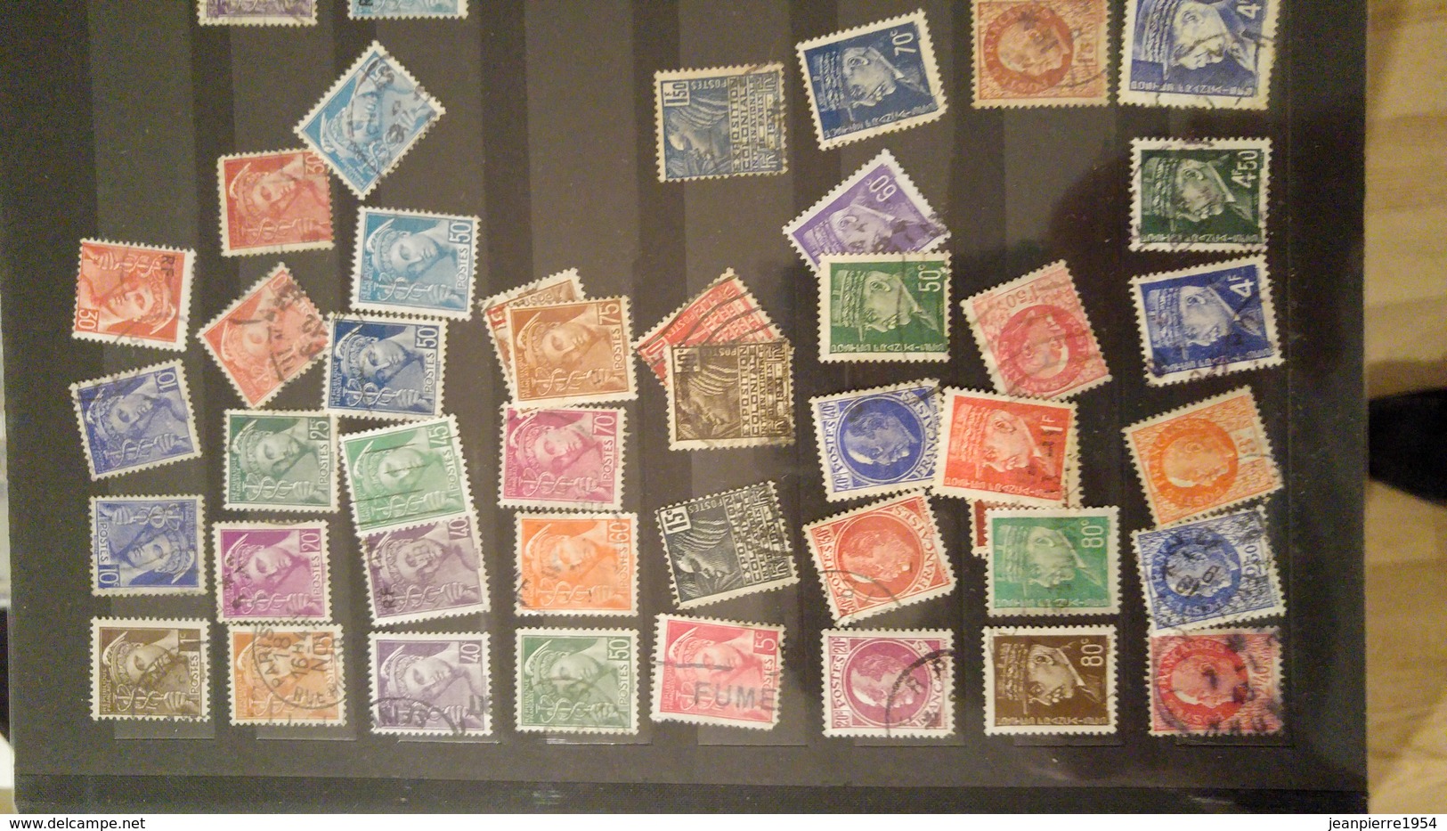 Album Timbres Français Obliteres - Collections (with Albums)