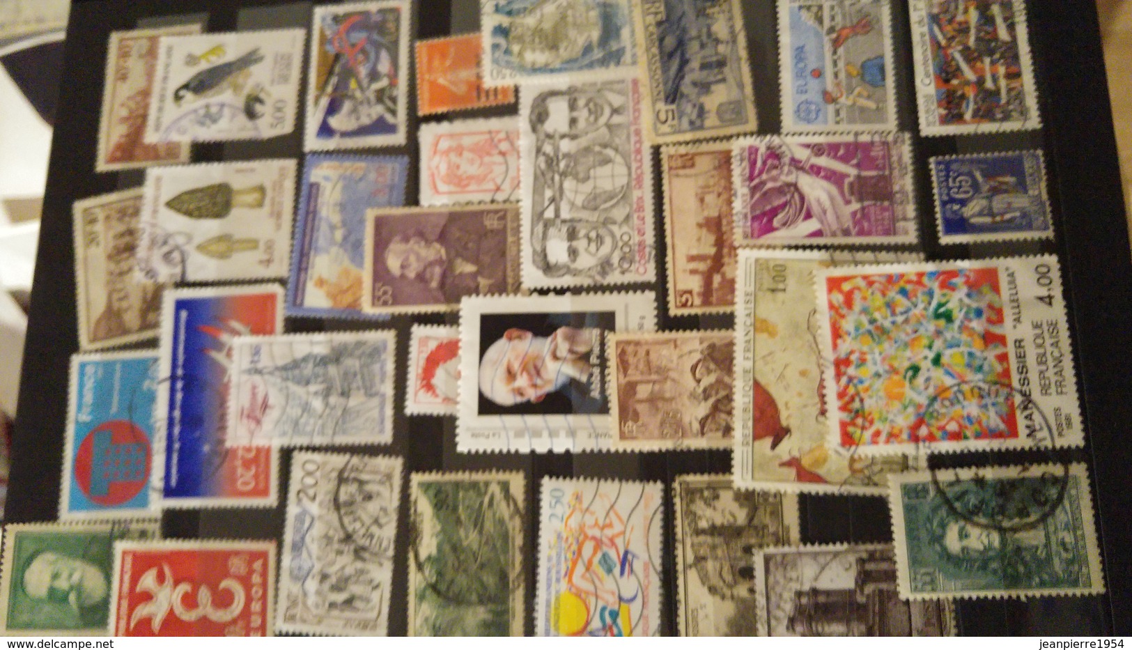 album timbres français obliteres