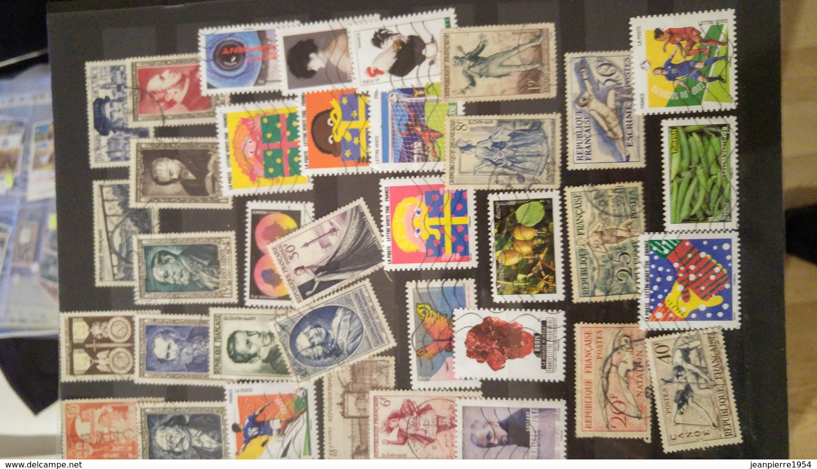 album timbres français obliteres