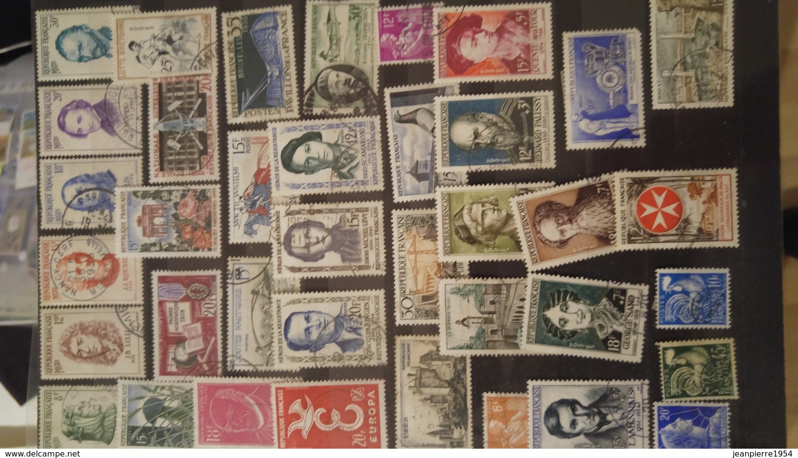 album timbres français obliteres