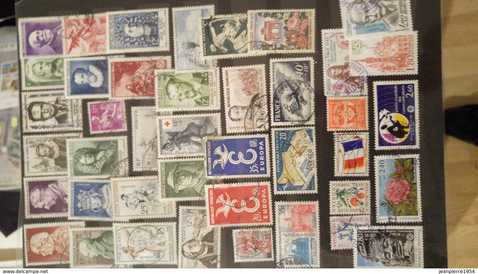 album timbres français obliteres