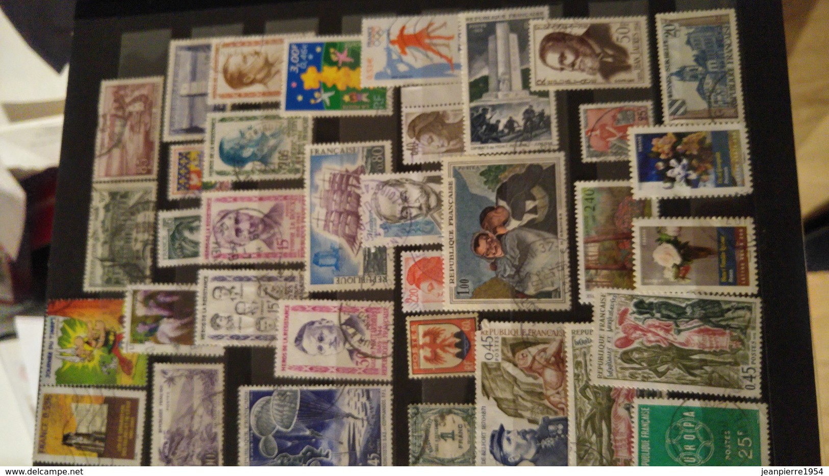 album timbres français obliteres