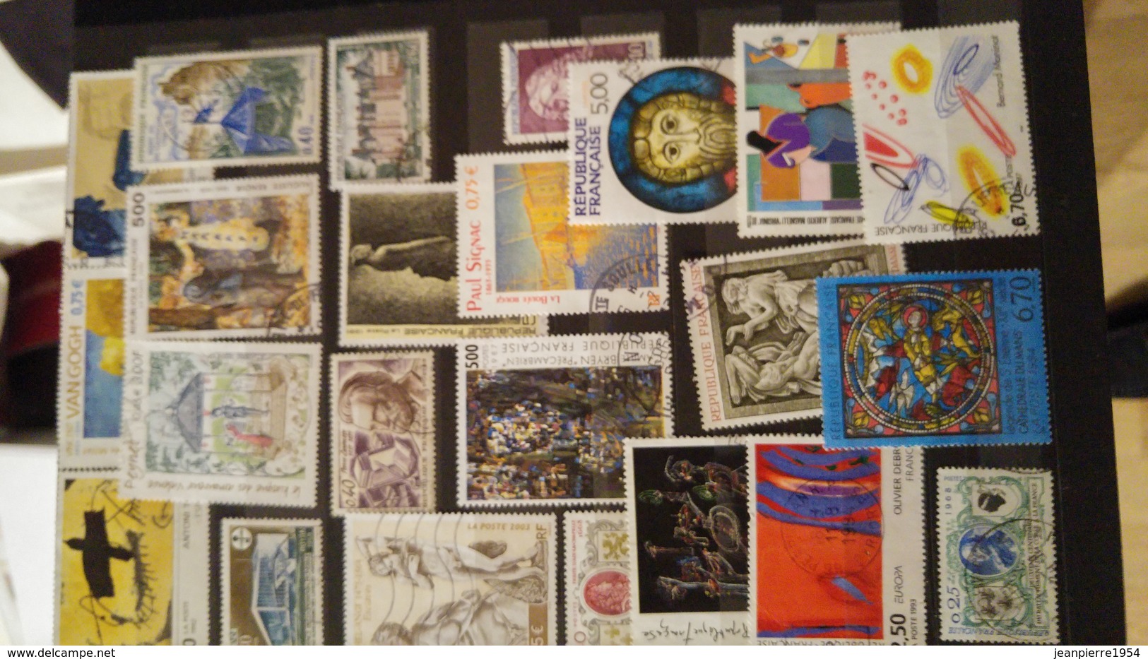 album timbres français obliteres