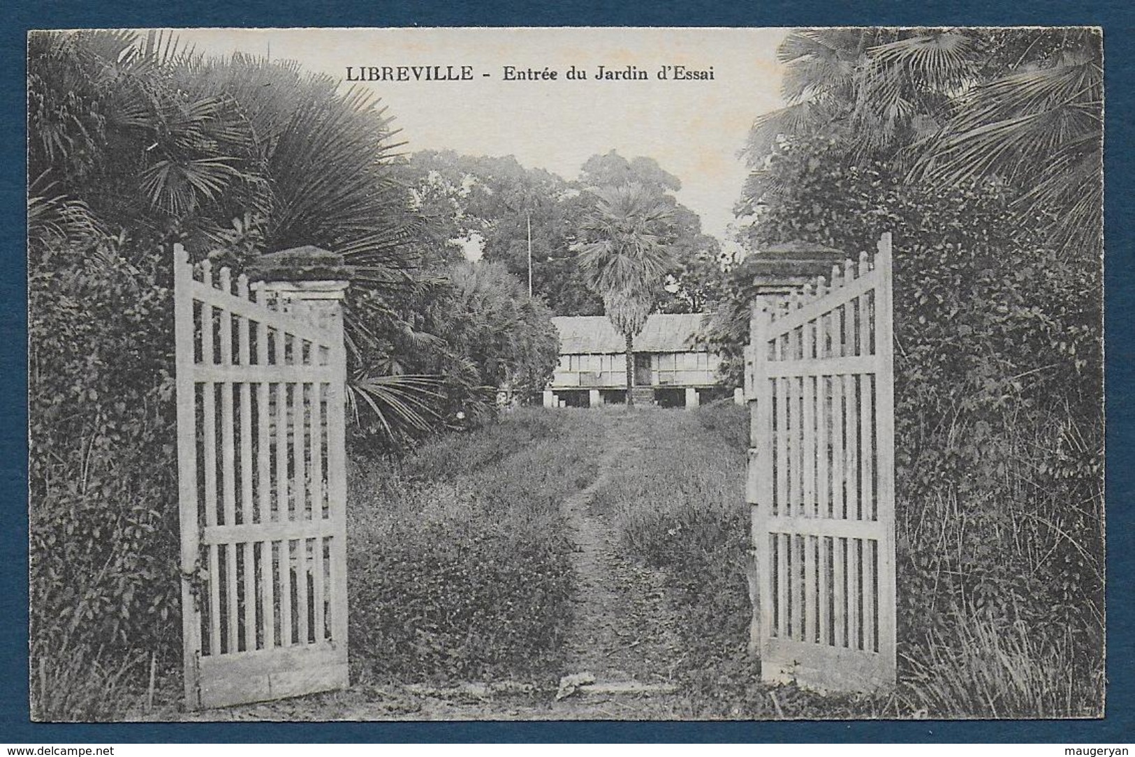 LIBREVILLE - Entrée Du Jardin D' Essai - Gabon