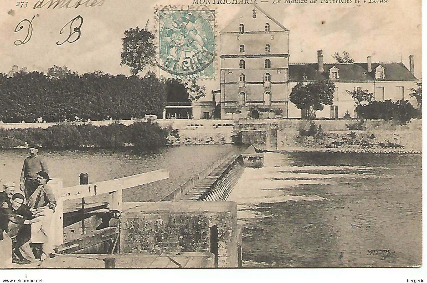 41        Montrichard     Le Moulin De Faverolles & L'écluse - Montrichard