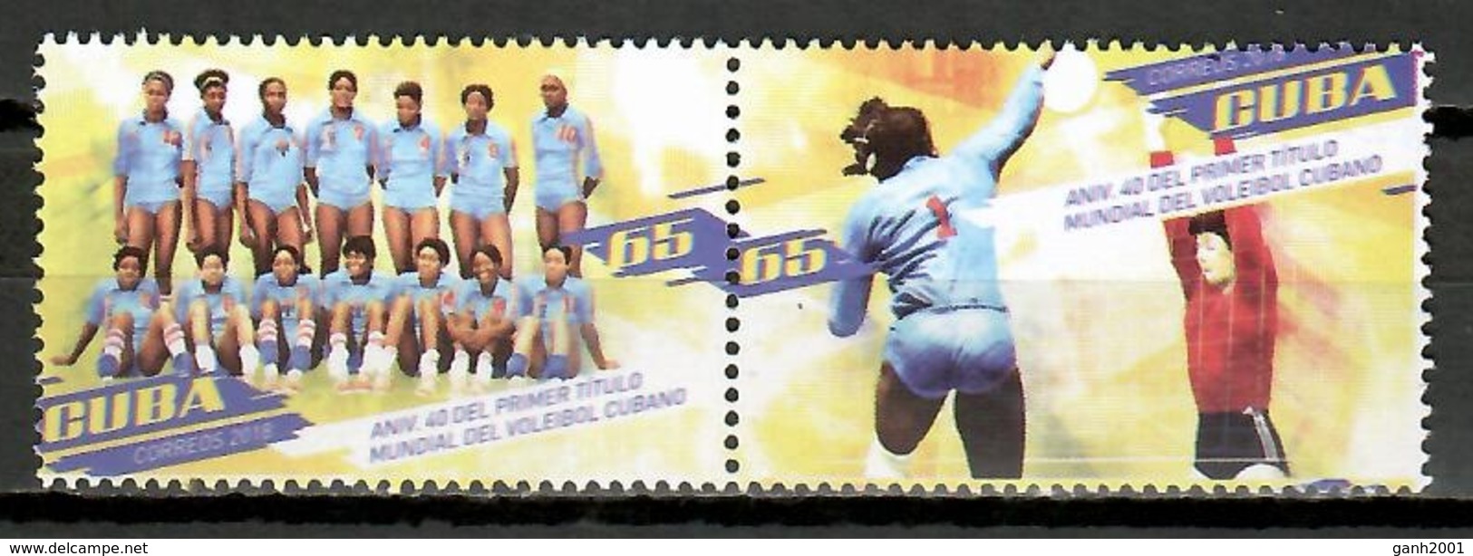 Cuba 2018 / Sport Volleyball MNH Voleibol / Cu11110 C3 - Volleybal