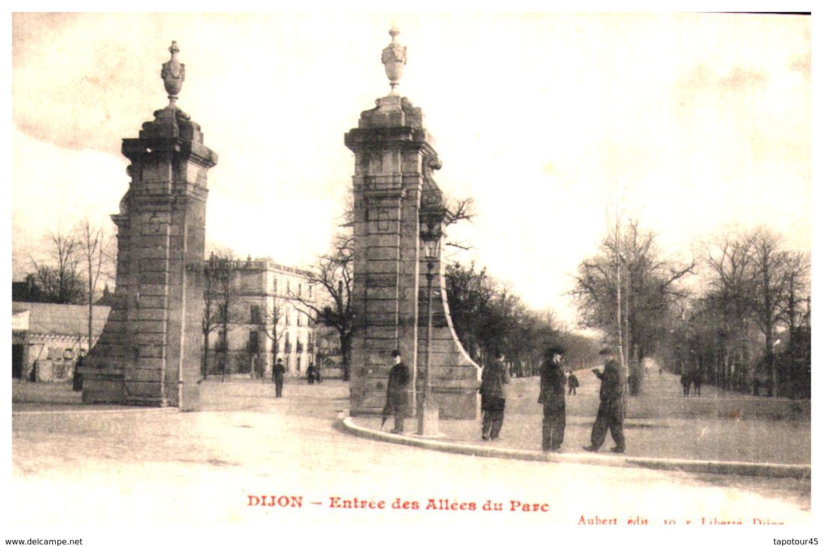 [21] Côte D'Or > Dijon     "Entée Des Allées Du Parc"  (Format 9 X 14) - Dijon