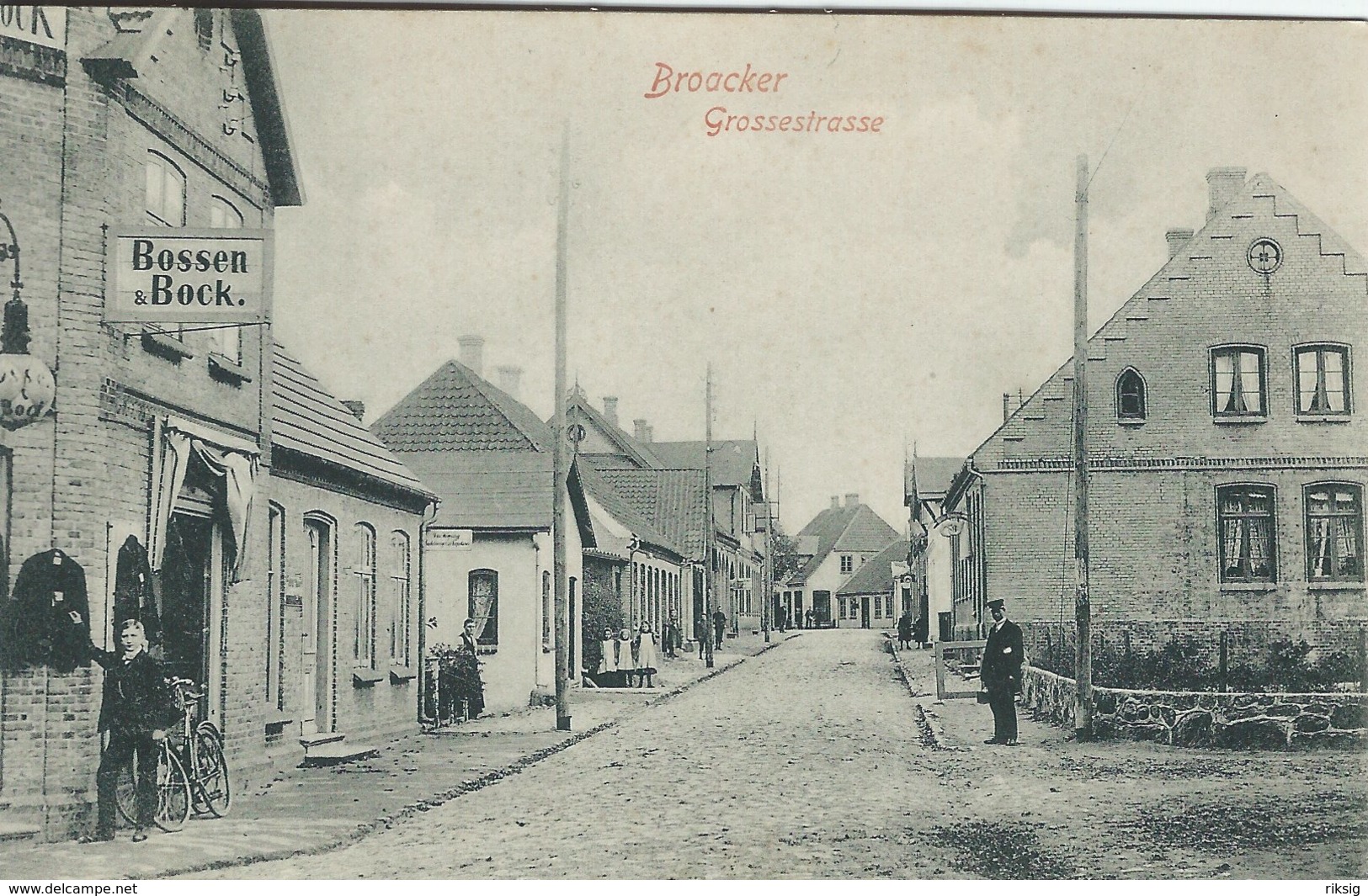 Broacker Grossestrasse.  Broager  S-4523 - Nordschleswig