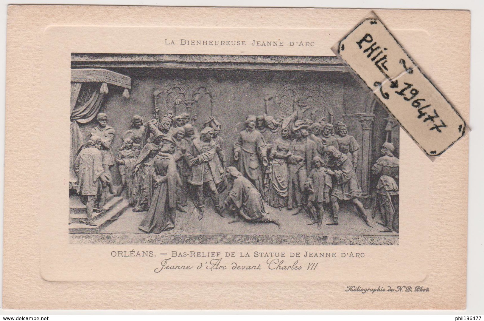 45 Orléans - Cpa / Jeanne D'Arc Devant Charles VII. - Histoire