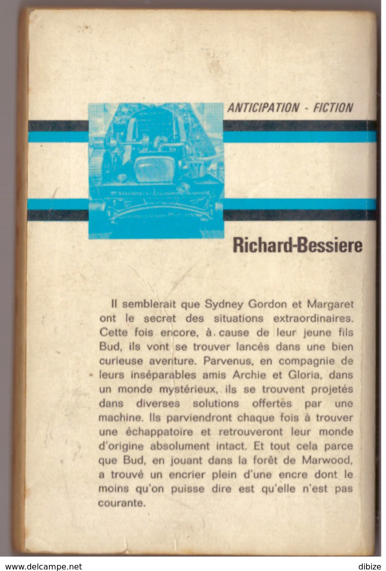 Fleuve Noir Anticipation N° 482. Variations Sur Une Machine. Richard Bessières. - Fleuve Noir