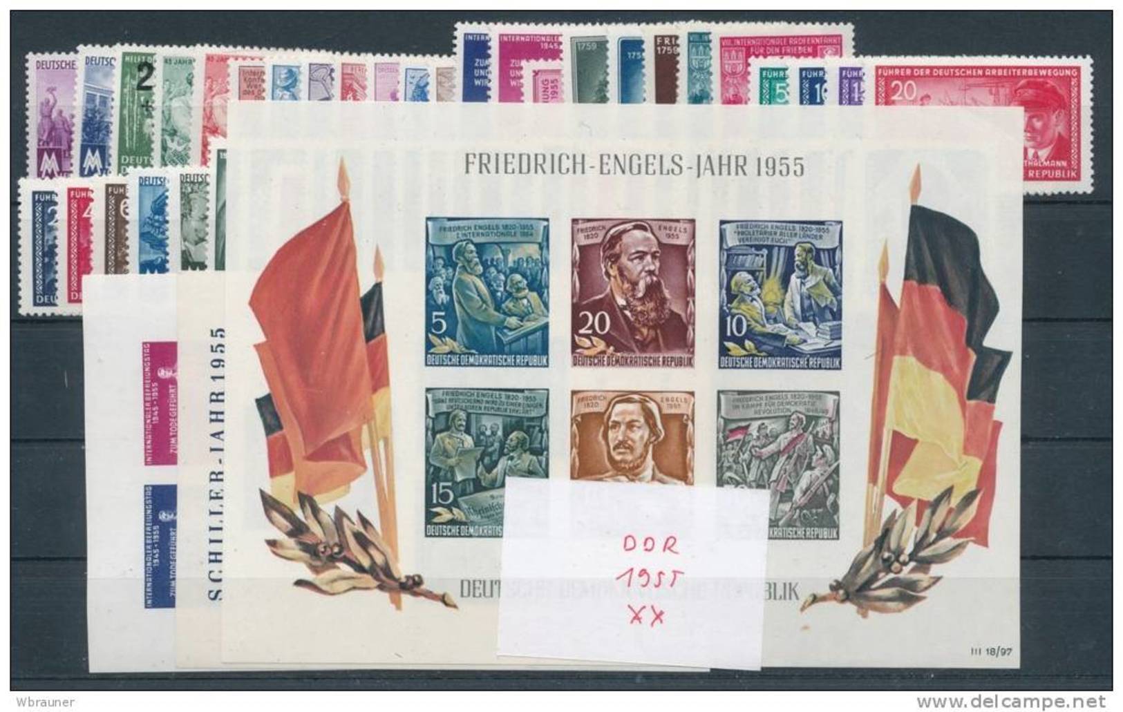 DDR Jahrgang 1955 ** Komplett Mi. 250,- - Ungebraucht