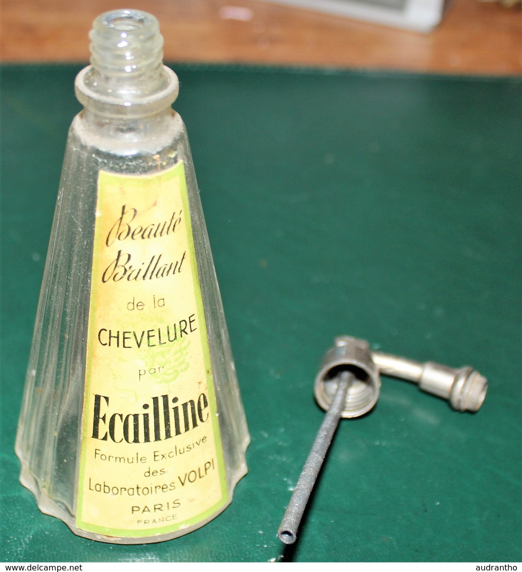 Flacon Vaporisateur Ancien Ecailline Pour Dames Volpi Paris Beauté Chevelure - Materiale Di Profumeria