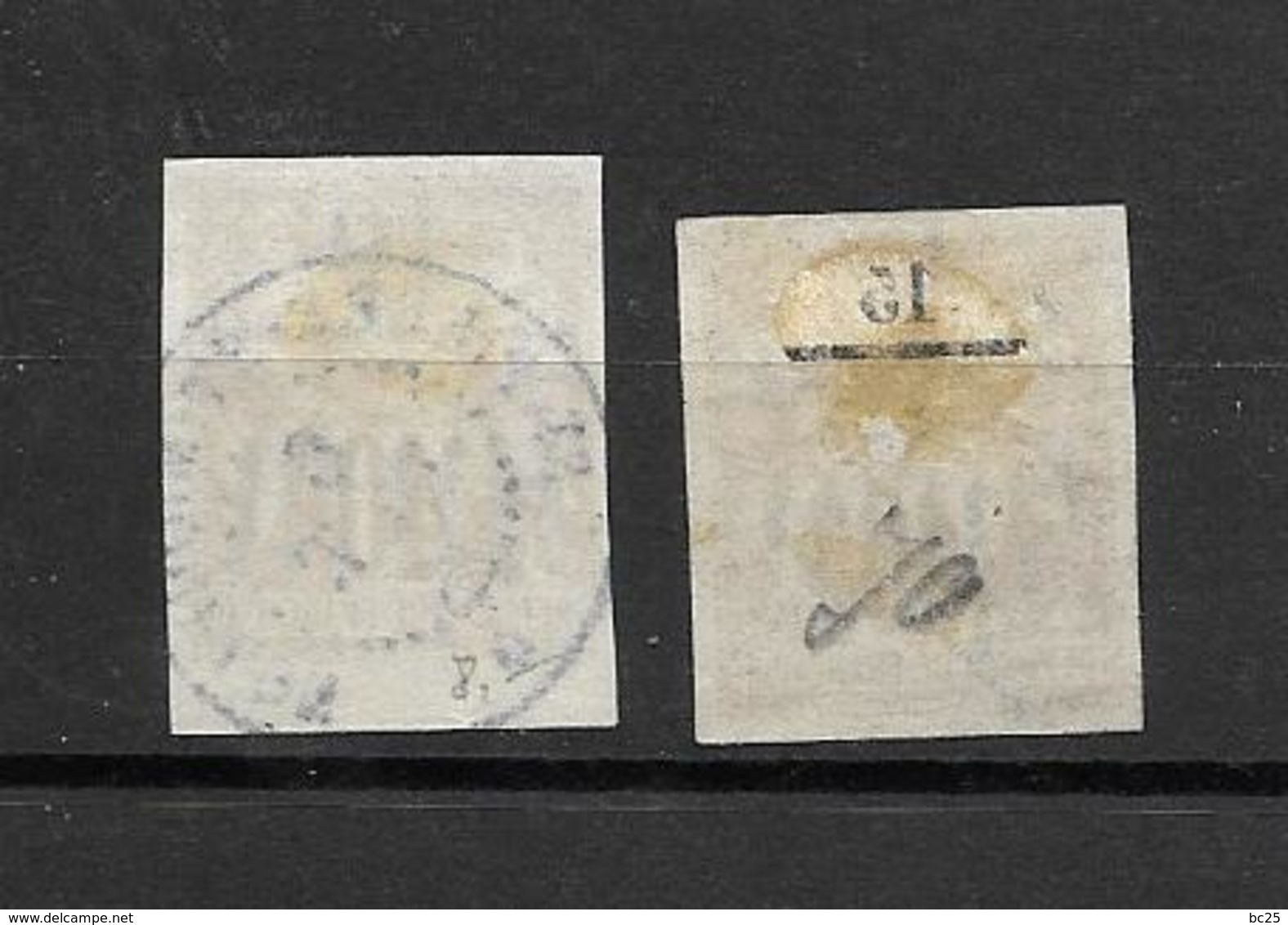 SAINT PIERRE ET MIQUELON- 2 TRES BEAUX  TIMBRES  OBLITERES  N° 6 ET 7  DE 1885 91 - VOIR SCAN DU VERSO.. - Oblitérés