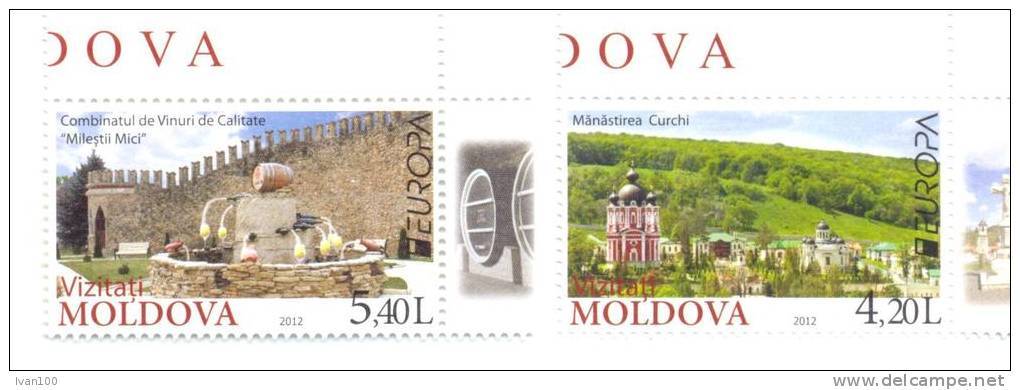 2012. Moldova, Europa 2012, Set, Mint/** - Moldavie