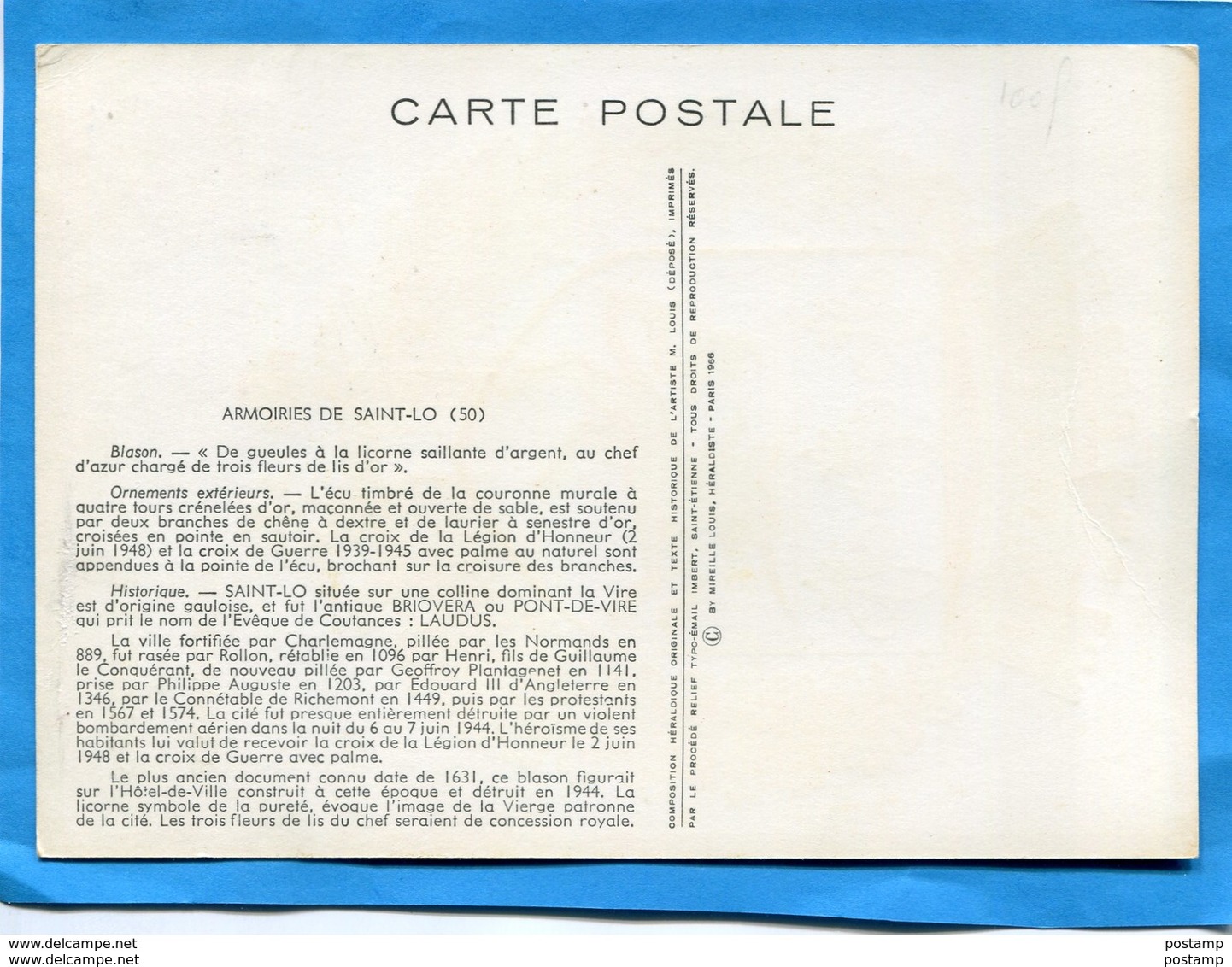 Marcophlie-Réunion-carte Maximum-Saint Lo--cad Saint Joseph-22-06-1969-N°386 - Lettres & Documents