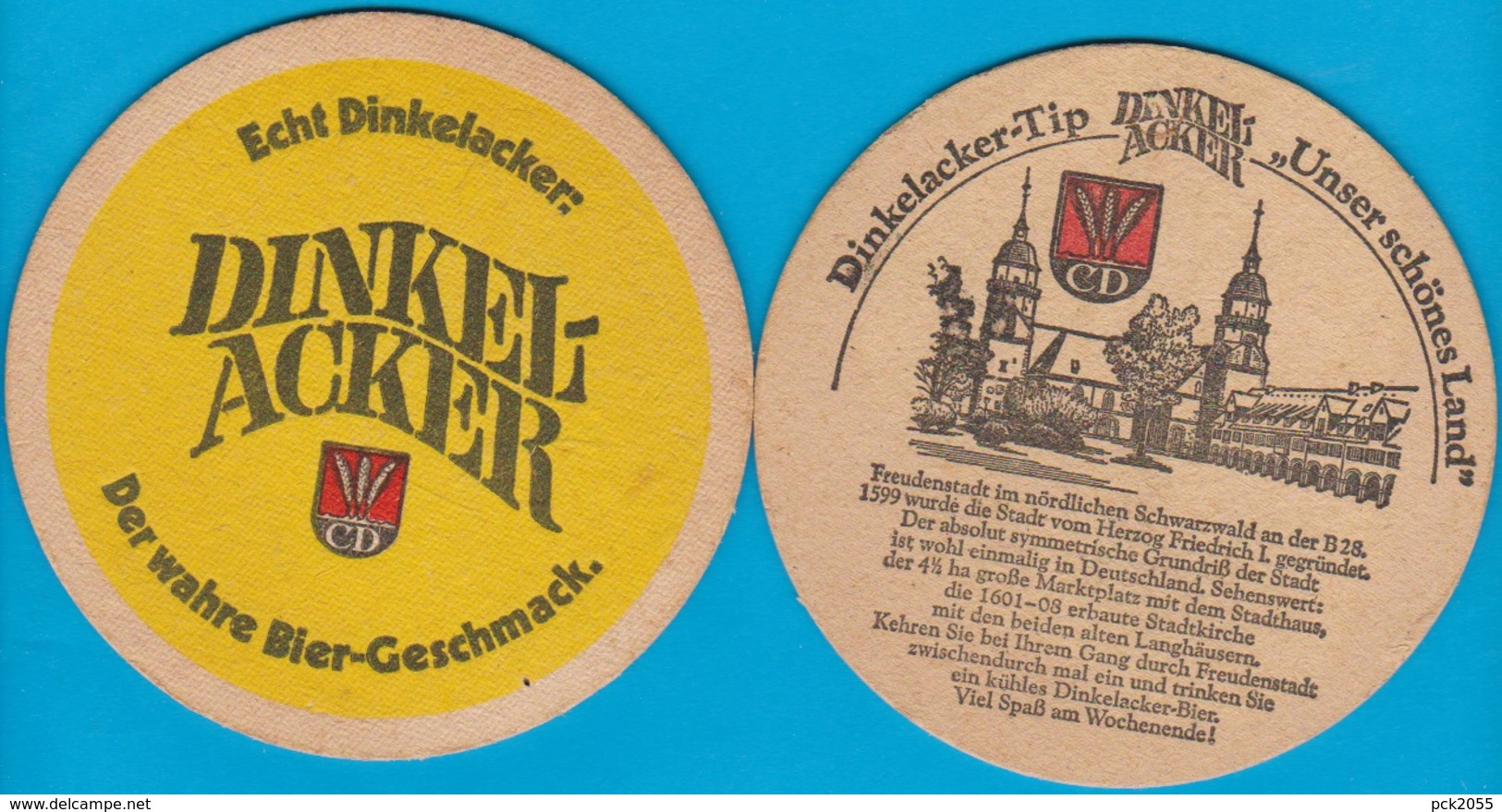 Dinkelacker-Schwaben Bräu Stuttgart  ( Bd 2111 ) - Bierdeckel