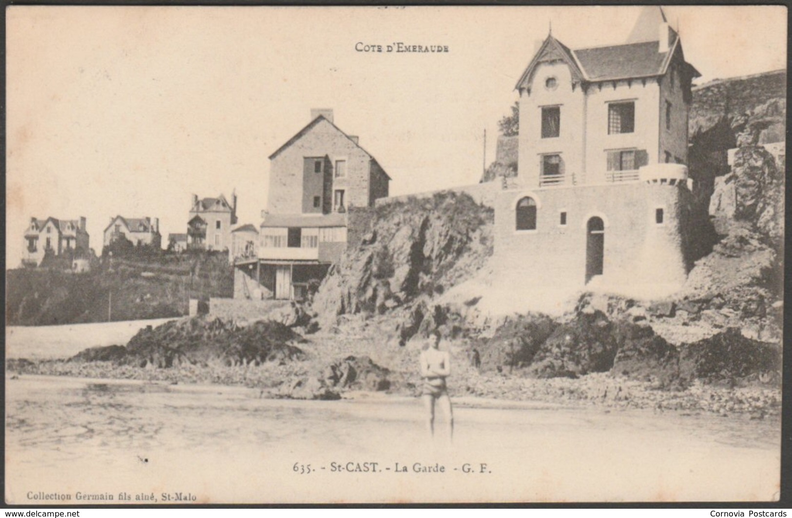 La Garde, St-Cast, Côtes-du-Nord, C.1905 - Germain Fils CPA - Saint-Cast-le-Guildo