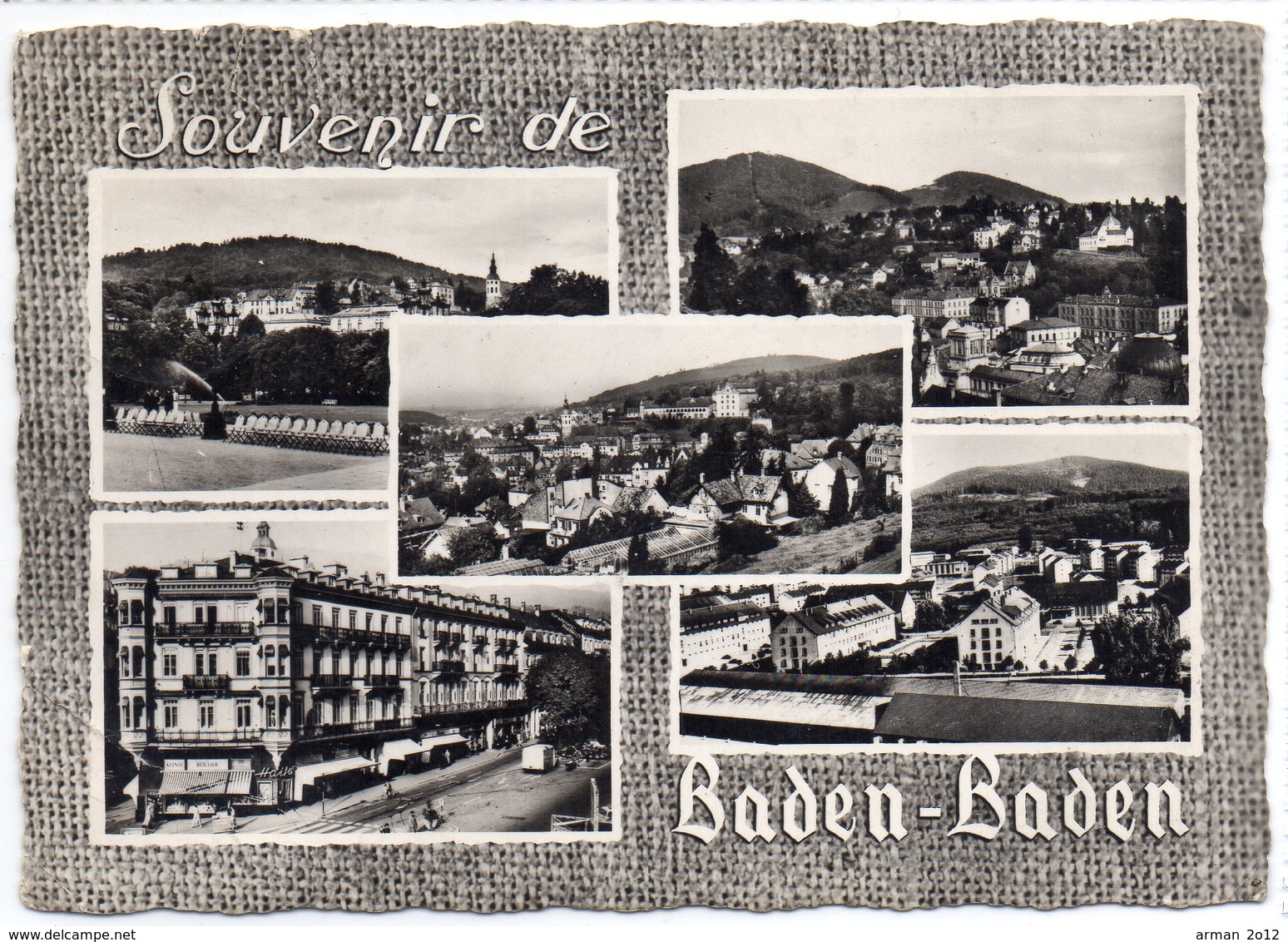 Air Mail Baden-Baden  Odessa Ukraine 1965 - Covers & Documents