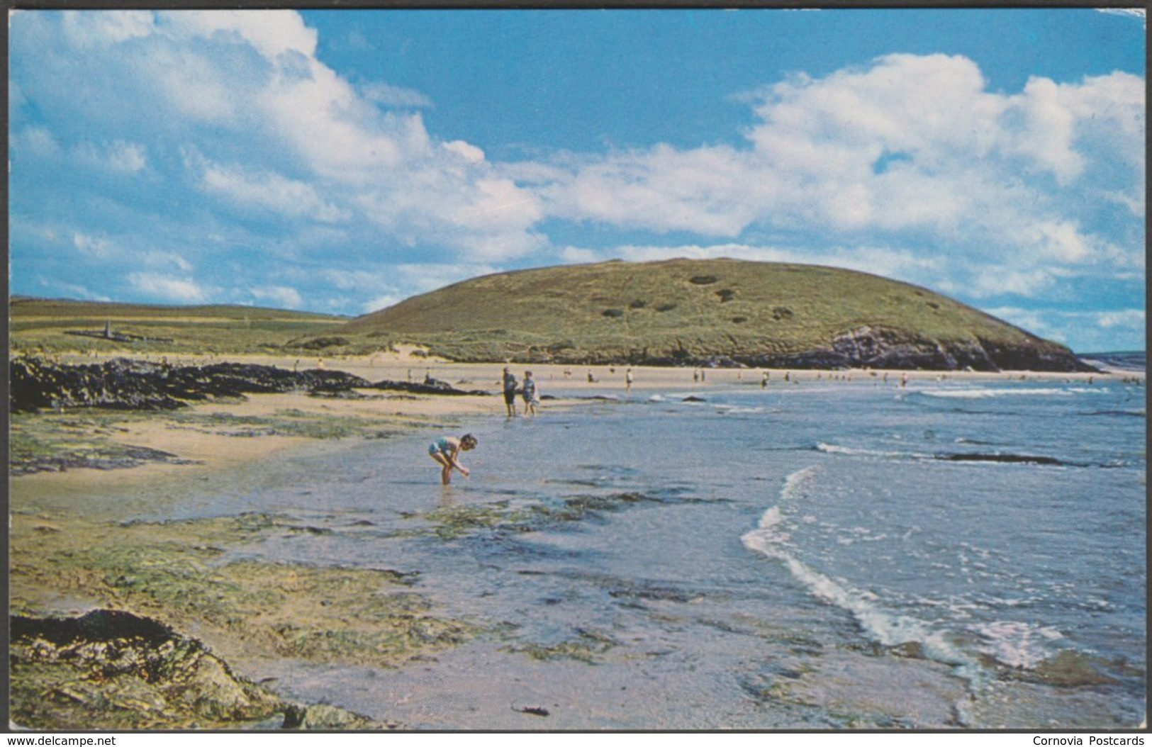 Daymer Bay And Brea Hill, St Enodoc, Cornwall, C.1960s - Overland Views Postcard - Other & Unclassified