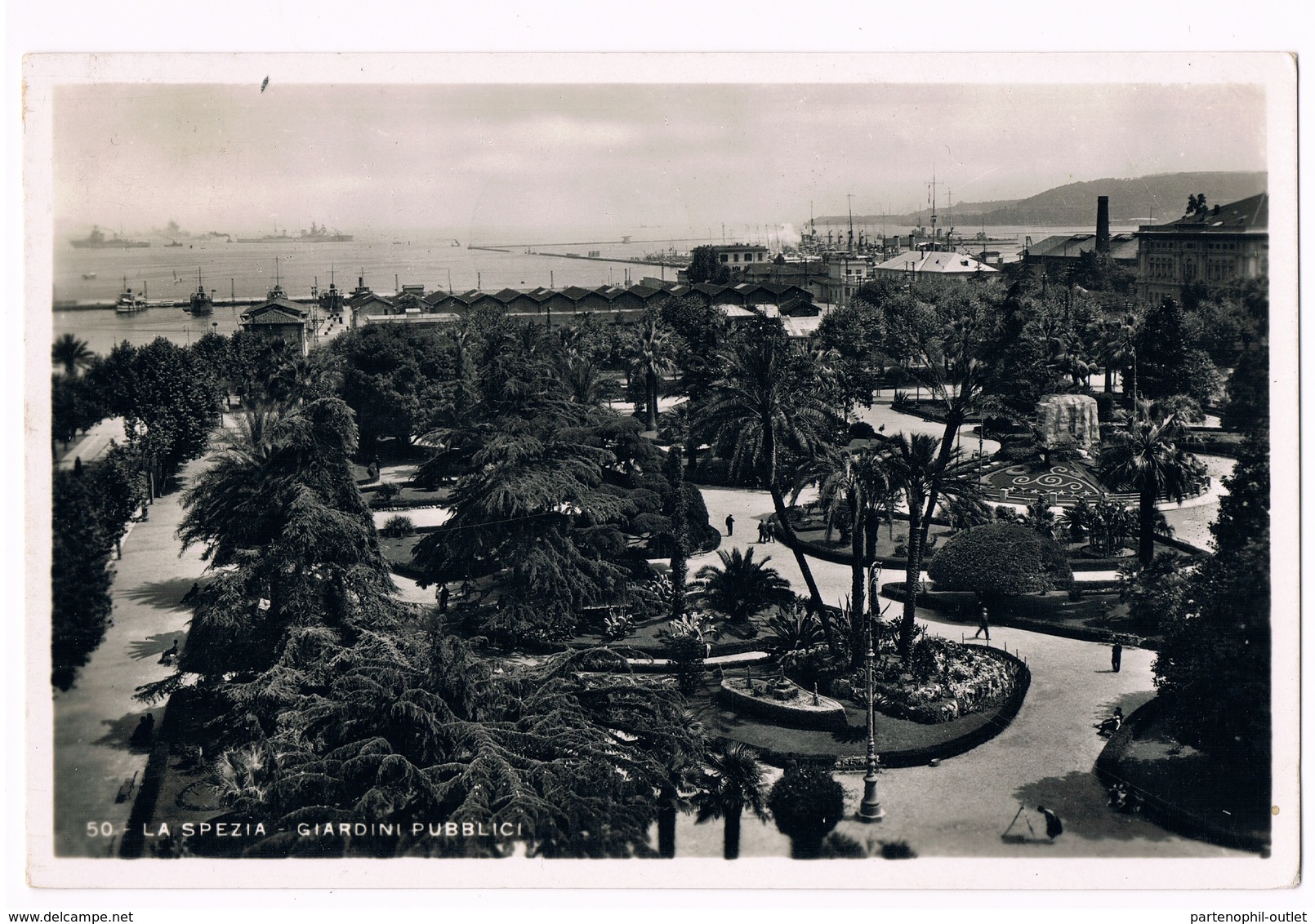 Cartolina - Postcard / Viaggiata - Sent / La Spezia – Giardini Pubblici - La Spezia