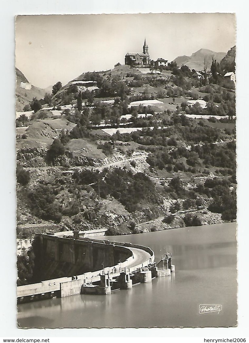 Isère - 38 - Le Barrage Du Chambon Cachet Bourg D'oisans 1960 , Ed Photedit 1 Av De Vizille Grenoble - Bourg-d'Oisans