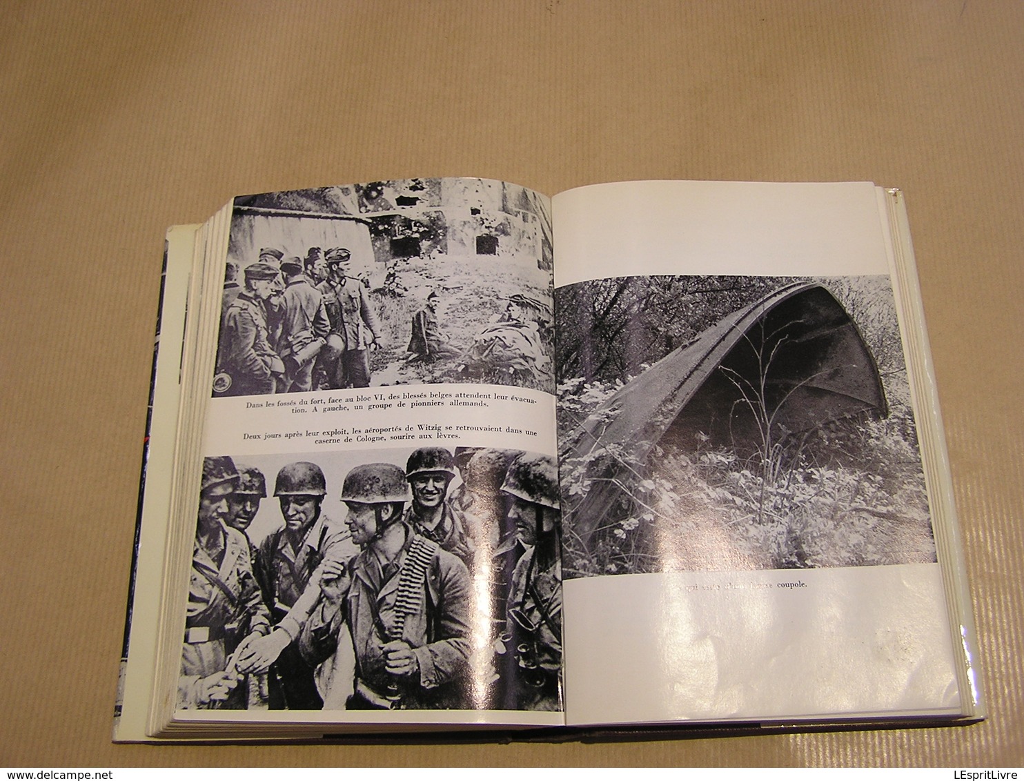 LES PARAS ALLEMANDS AU CANAL ALBERT Mai 1940 Lhoest Guerre 1940 1945 Fort Eben Emael Parachutiste Défense Fortifiée