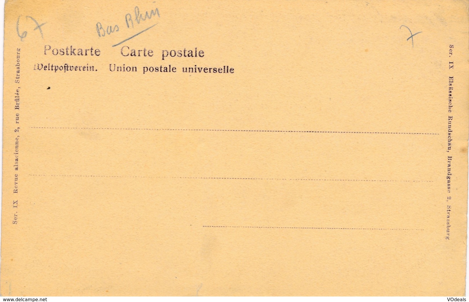 CPA - France - (67) Bas Rhin - Schleithal - Elsass - Autres & Non Classés