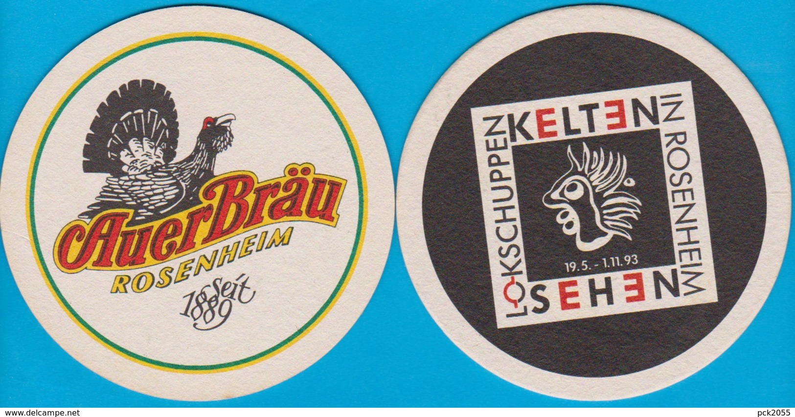 Auerbräu Rosenheim ( Bd 2117 ) - Bierdeckel