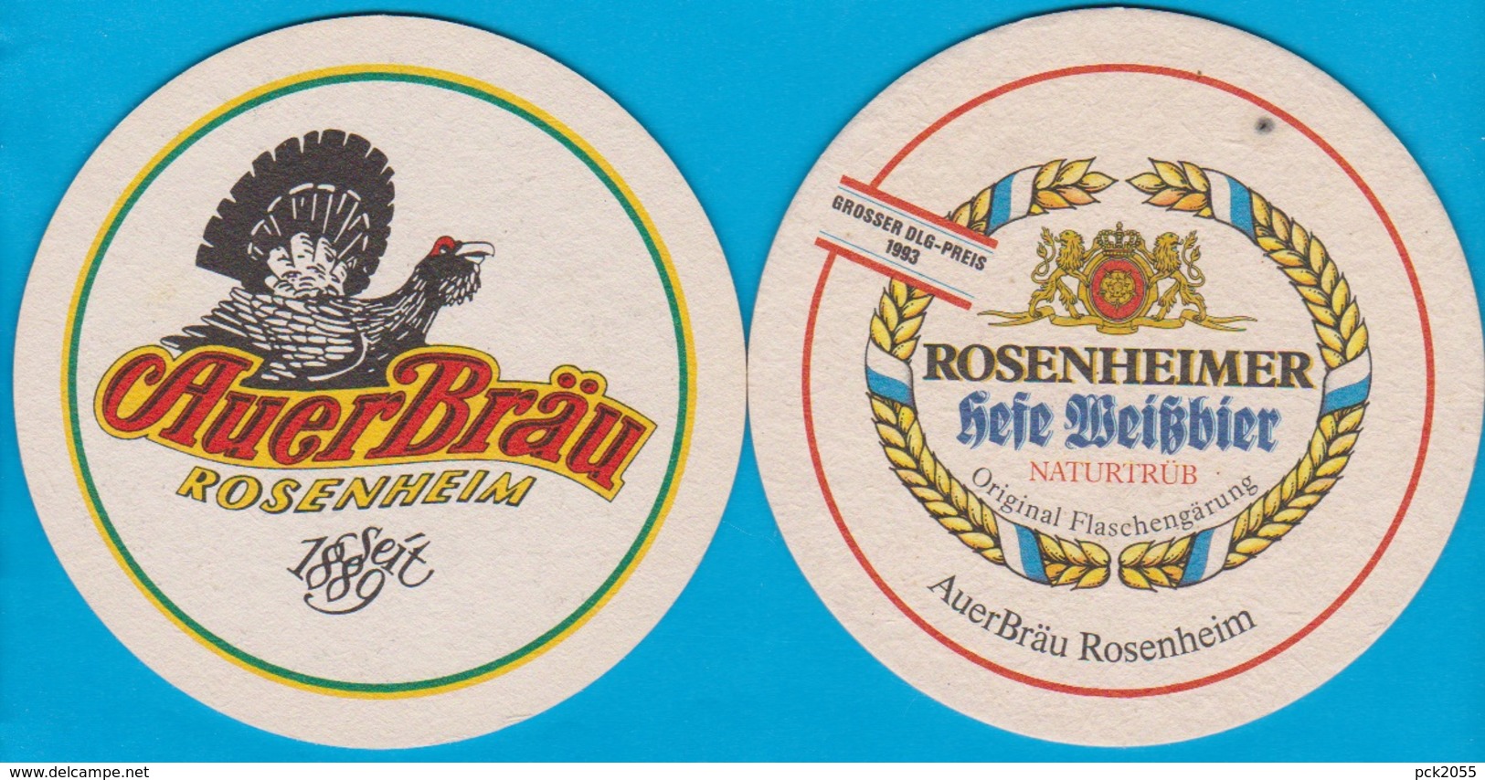 Auerbräu Rosenheim ( Bd 2118 ) - Bierdeckel