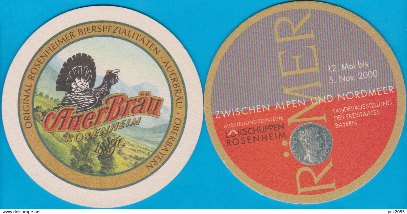 Auerbräu Rosenheim ( Bd 2119 ) - Bierdeckel