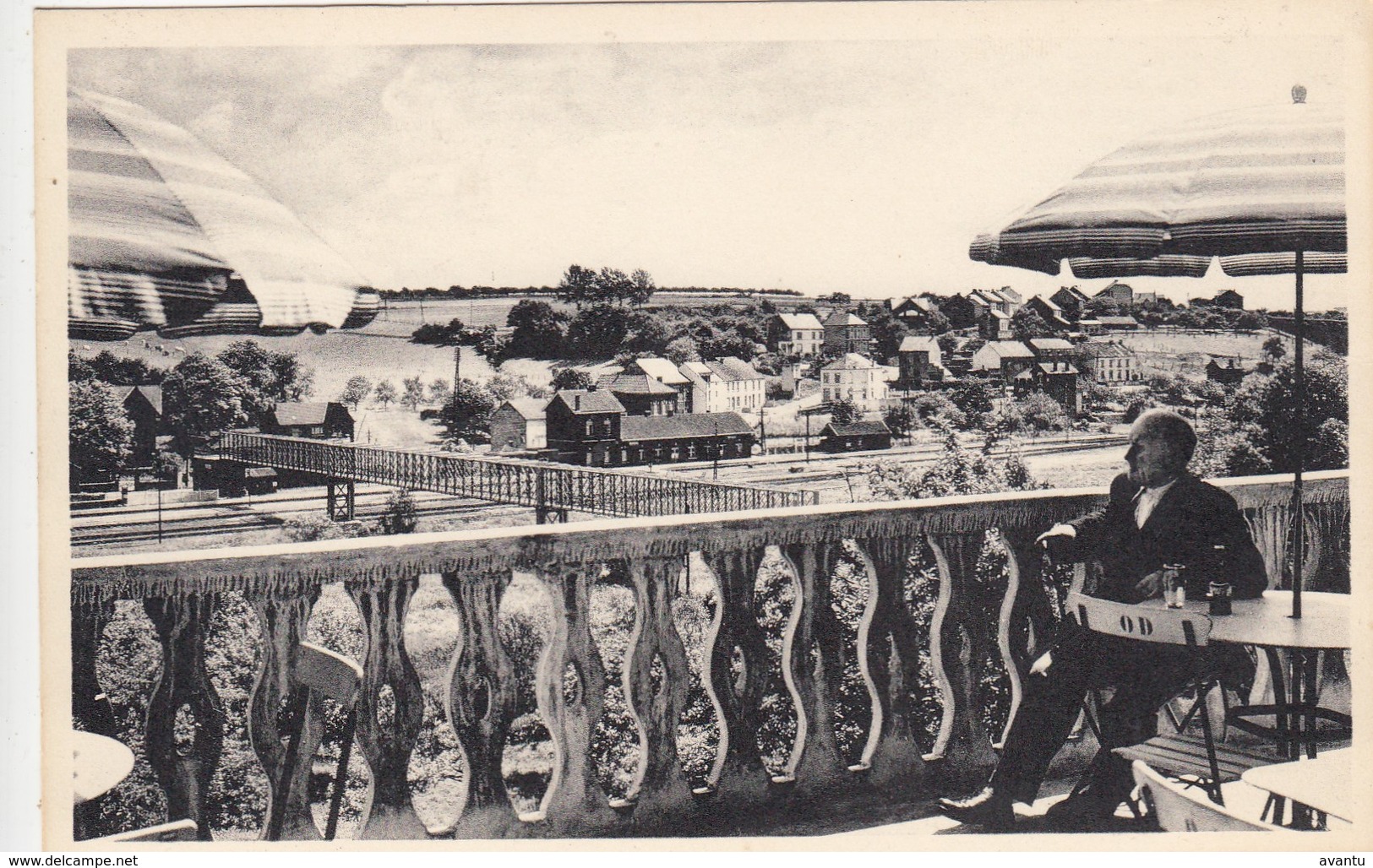 BERZEE / WALCOURT / HOTEL NOTRE DAME DE GRACE  / PANORAMA VUE DE LA TERRASSE DE L HOTEL - Walcourt