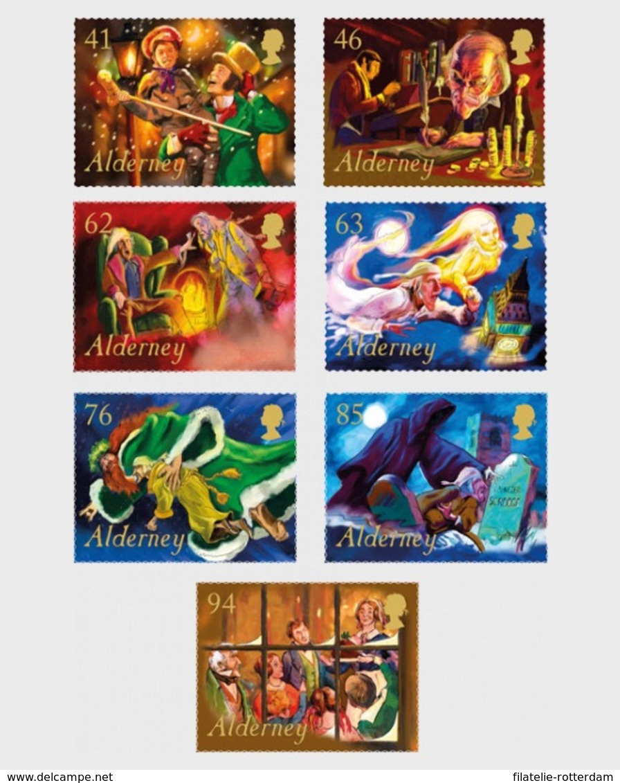 Alderney - Postfris / MNH - Complete Set A Christmas Carol 2018 - Alderney