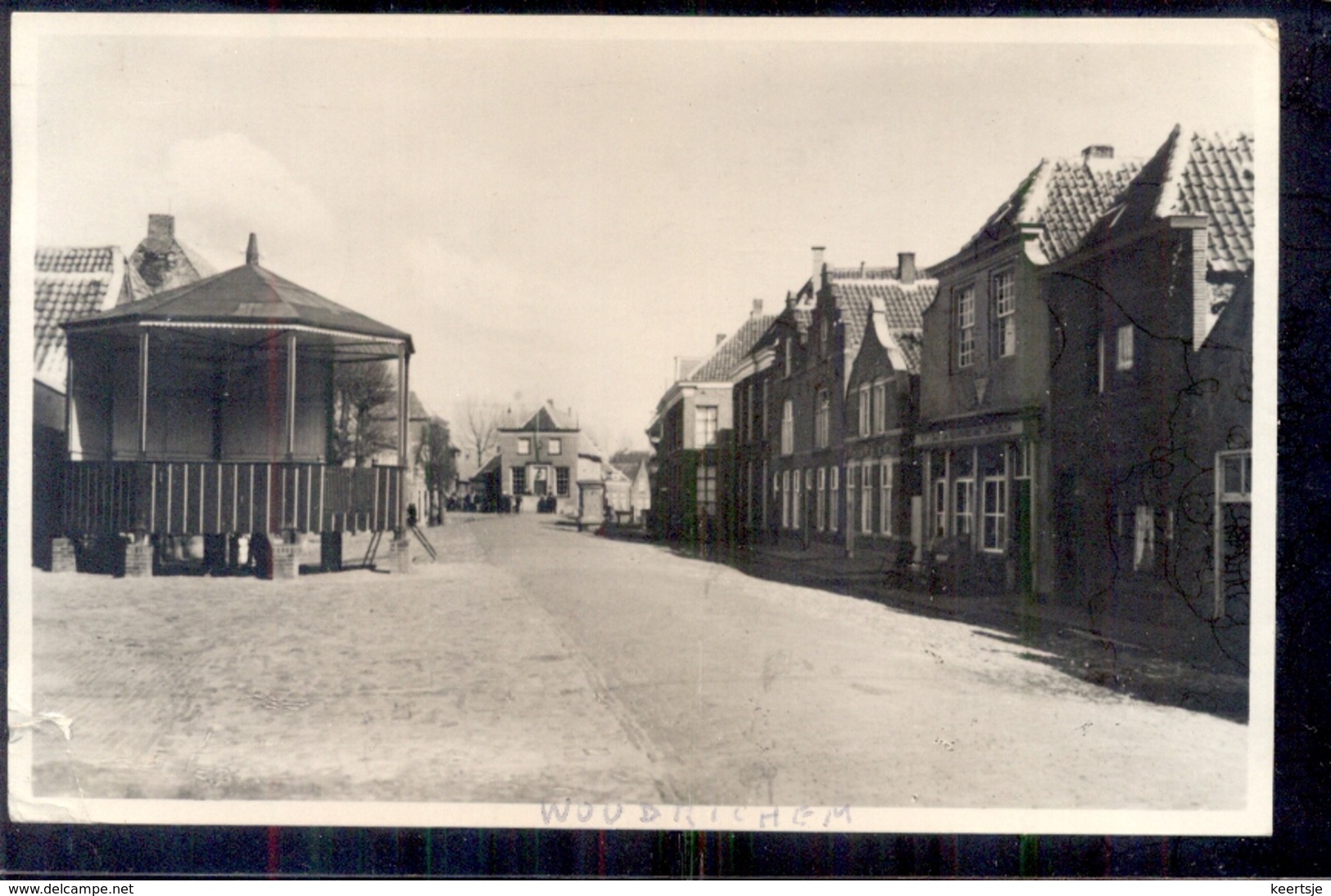 Woudrichem - Hoogstraat - Stadhuis - 1950 - Andere & Zonder Classificatie