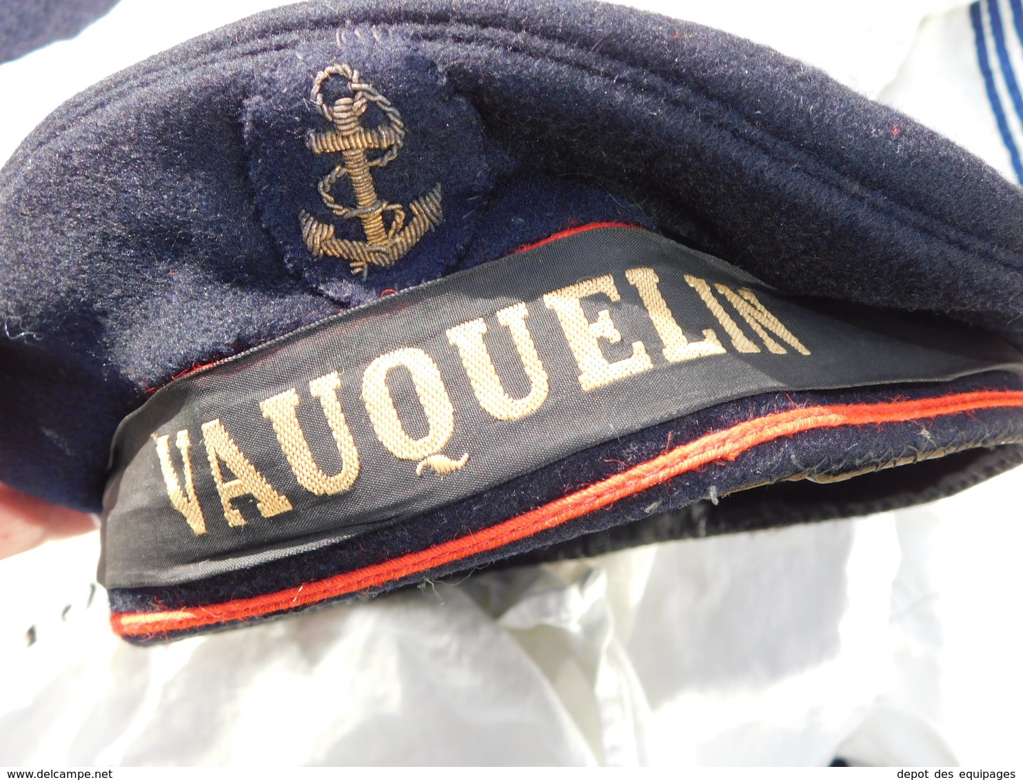 VAUQUELIN - ESCORTEUR ESCADRE - LOT MATELOT BACHI + VESTES  à Voir ....... - Uniformes