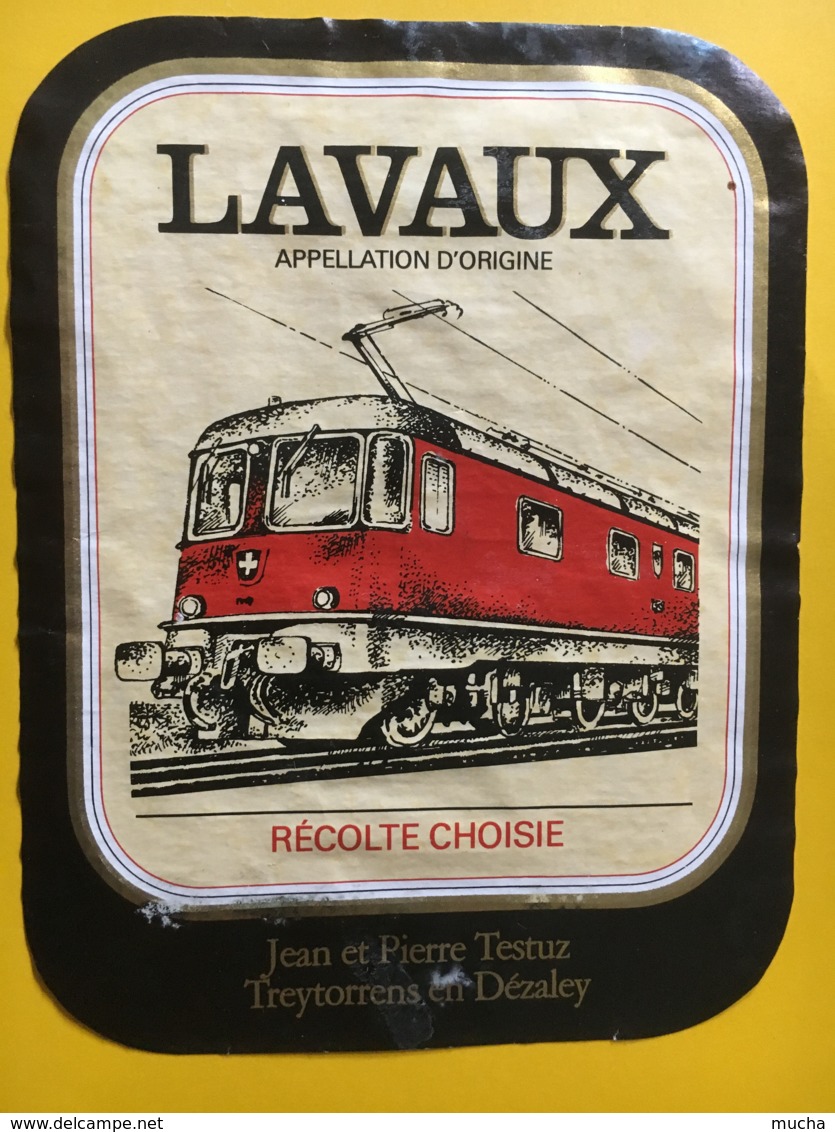 9188 - Locomotive Electrique Lavaux Testuz Suisse - Treinen