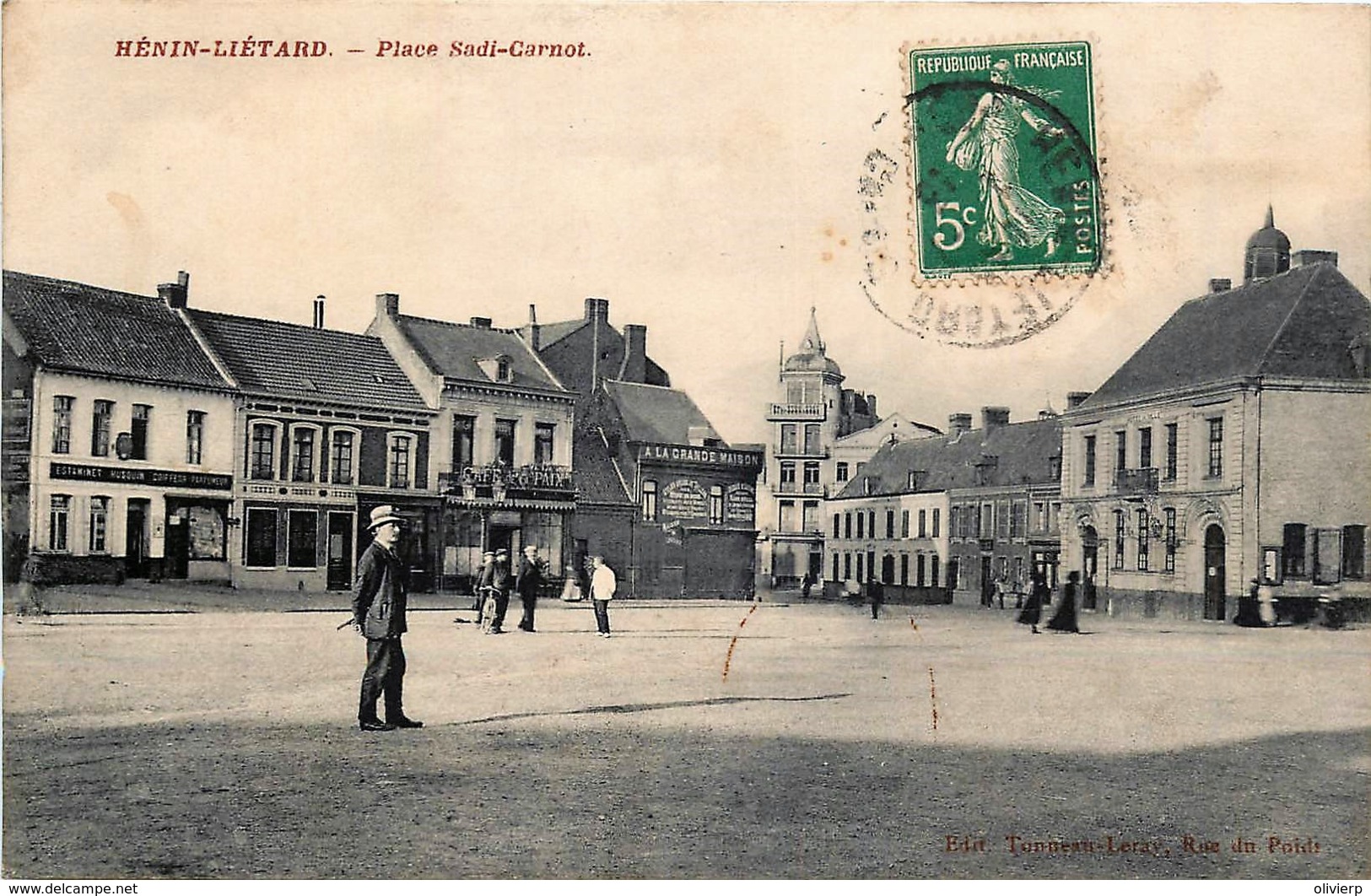 France - 62 - Hénin-Beaumont - Hénin-Liétard - Place Sadi Carnot - Henin-Beaumont
