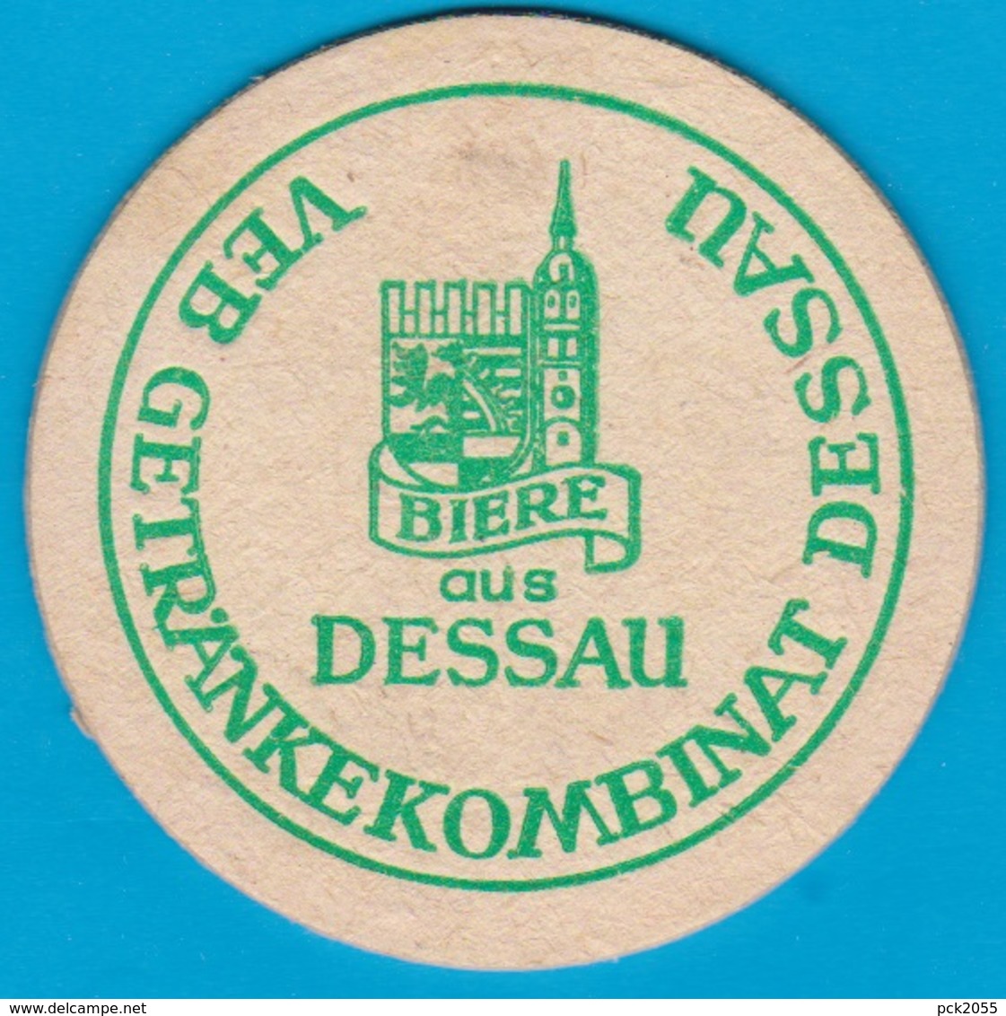 Brauhaus Dessau Desau-Roßlau ( Bd 2124 ) O 90mm - Bierdeckel