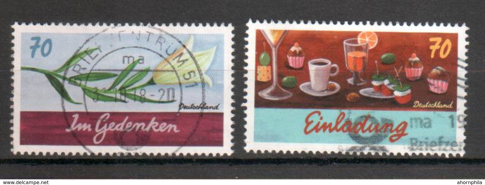 BRD - 2017 - MiNr. 3305 + 3306 - Gestempelt - Gebraucht