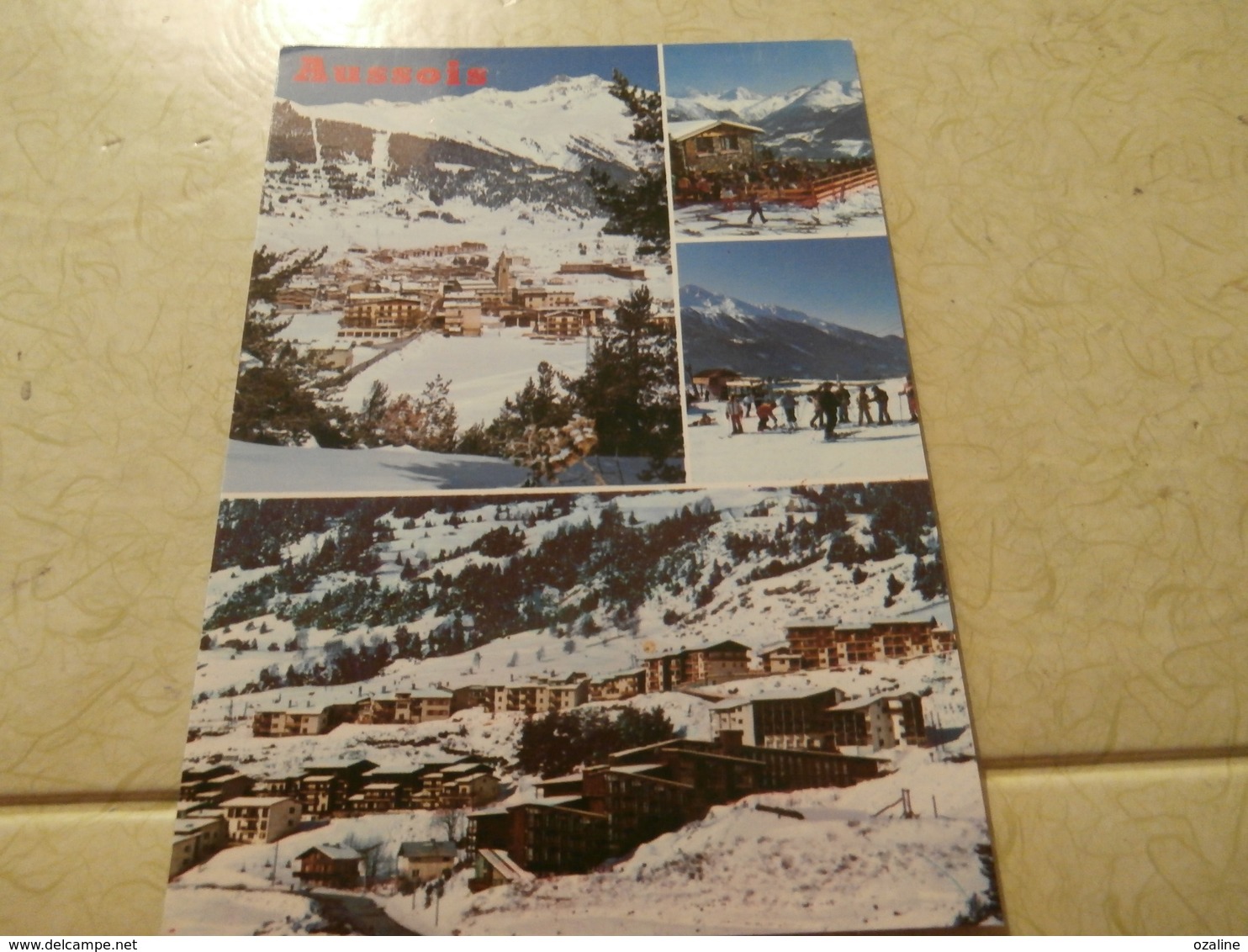 Carte S M:   Aussois ,vue Generaleet La Dent Parrachee Chalet 2000 - Altri & Non Classificati