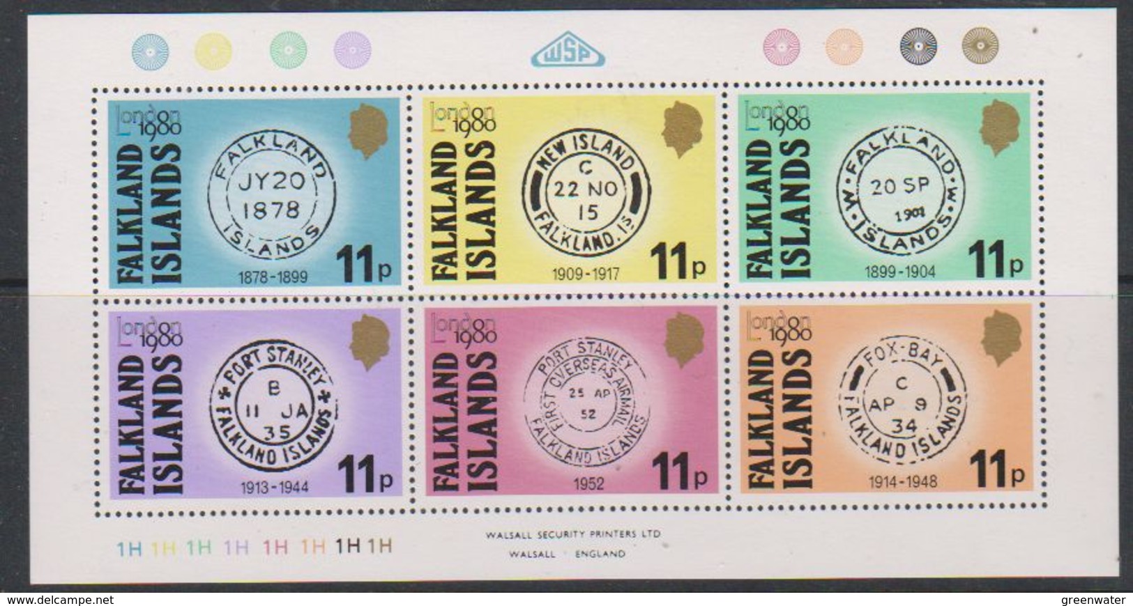 Falkland Islands 1980 London Stamp Exhibition M/s ** Mnh (41476) - Falklandeilanden