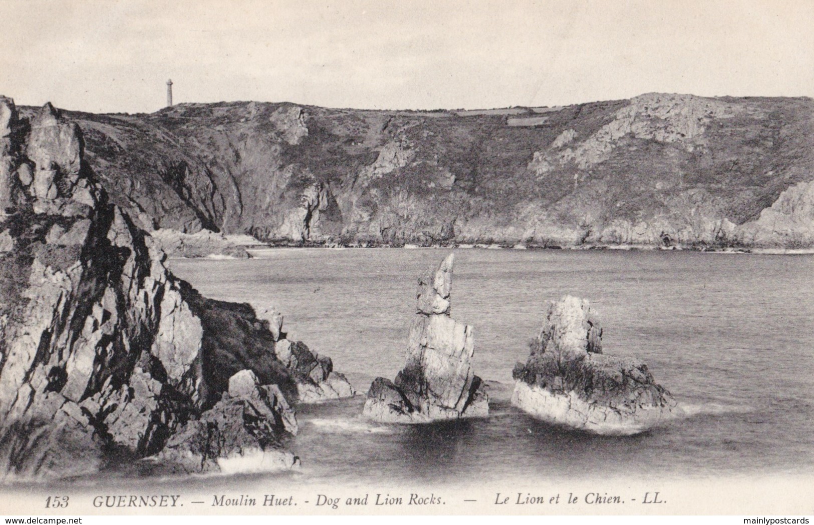 AK66 Guernsey, Moulin Huet, Dog And Lion Rocks - LL - Guernsey