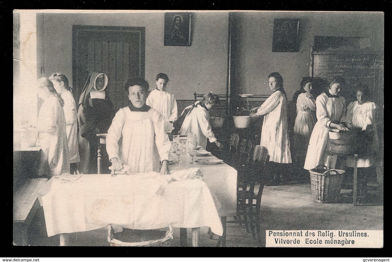 VILVOORDE  PENSIONNAT DES RELIG.URSULINES   ECOLE MENAGERE - Vilvoorde