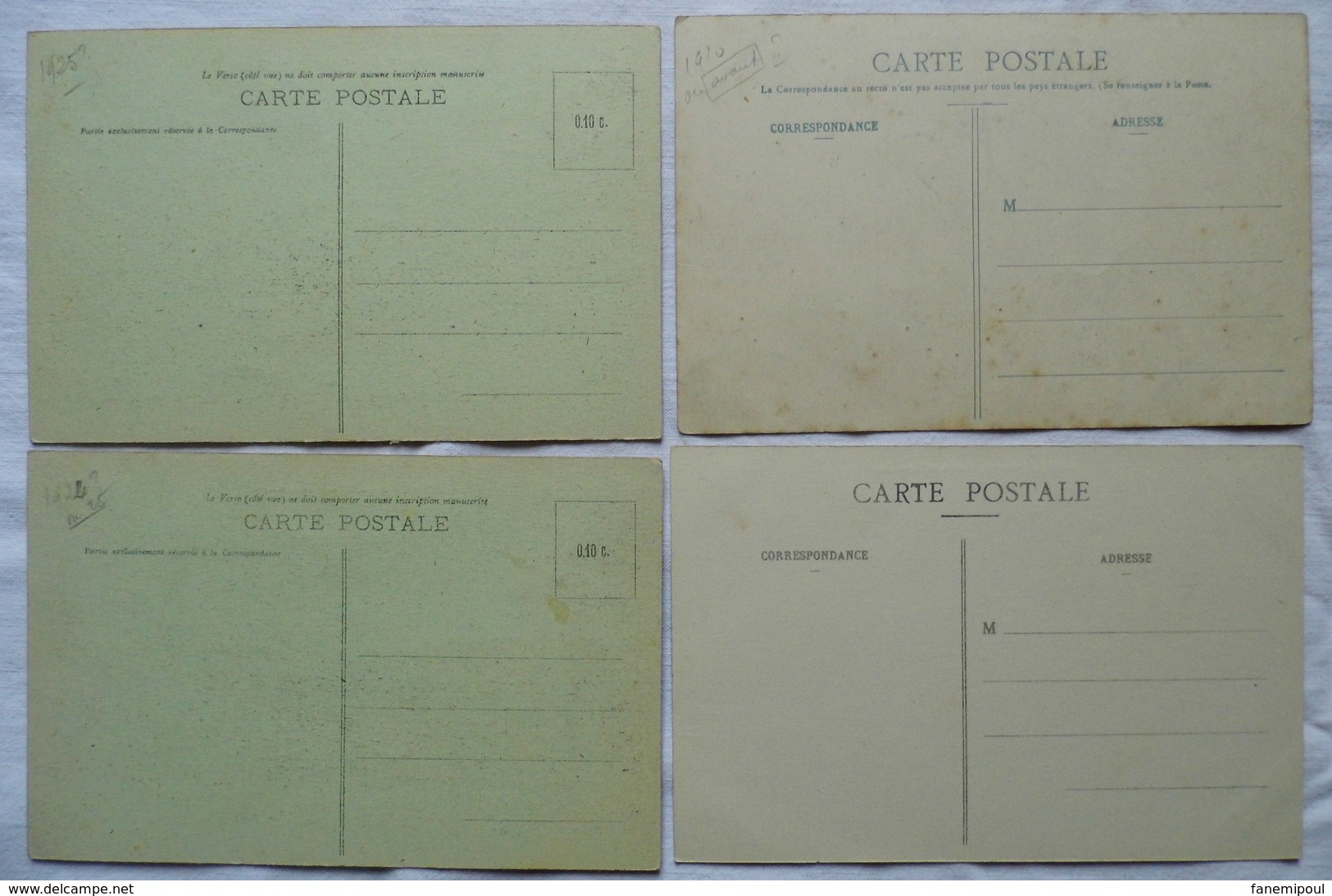 LOT 4 CARTES POSTALES DE SENAIDE (88) - Autres & Non Classés