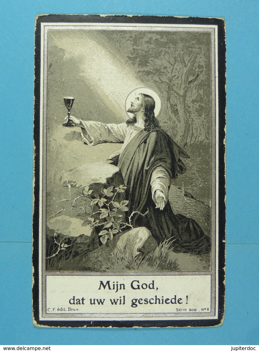 Frans Roobaert épx Nieubourg Kester 1857 Herffelingen 1928 - Images Religieuses