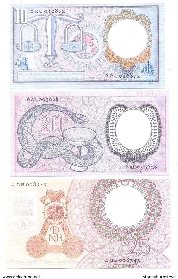 Nerherlands 1953 5 Note Set (COPY) - [7] Collections