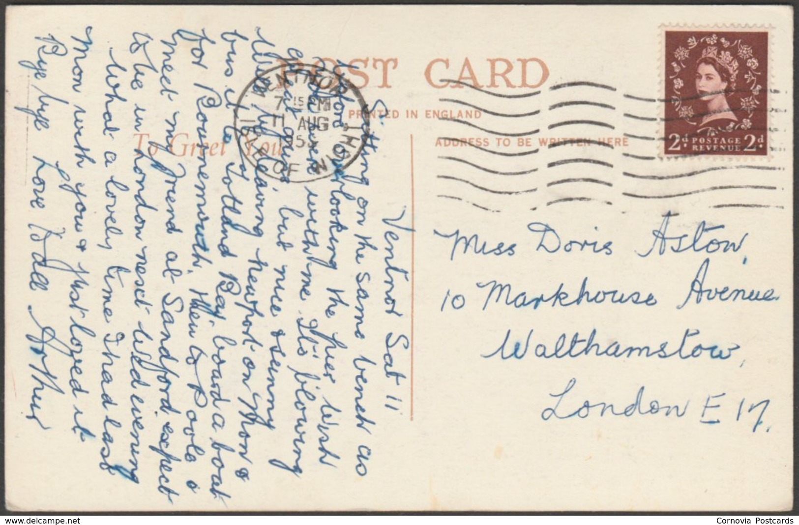 Multiview, Isle Of Wight, 1956 - Postcard - Other & Unclassified