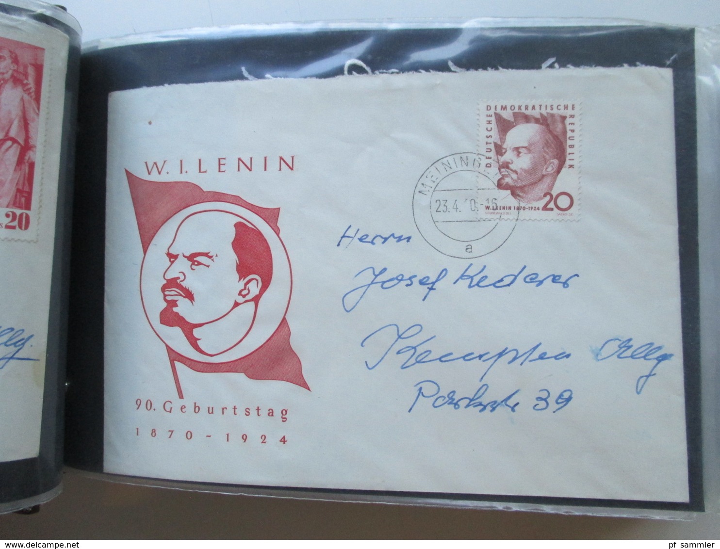 DDR Belegeposten ab 1960 Eilboten / Einschreiben / echt gelaufene FDC usw. insgesamt 85 Stk. etl.Tagesstempel Meiningen