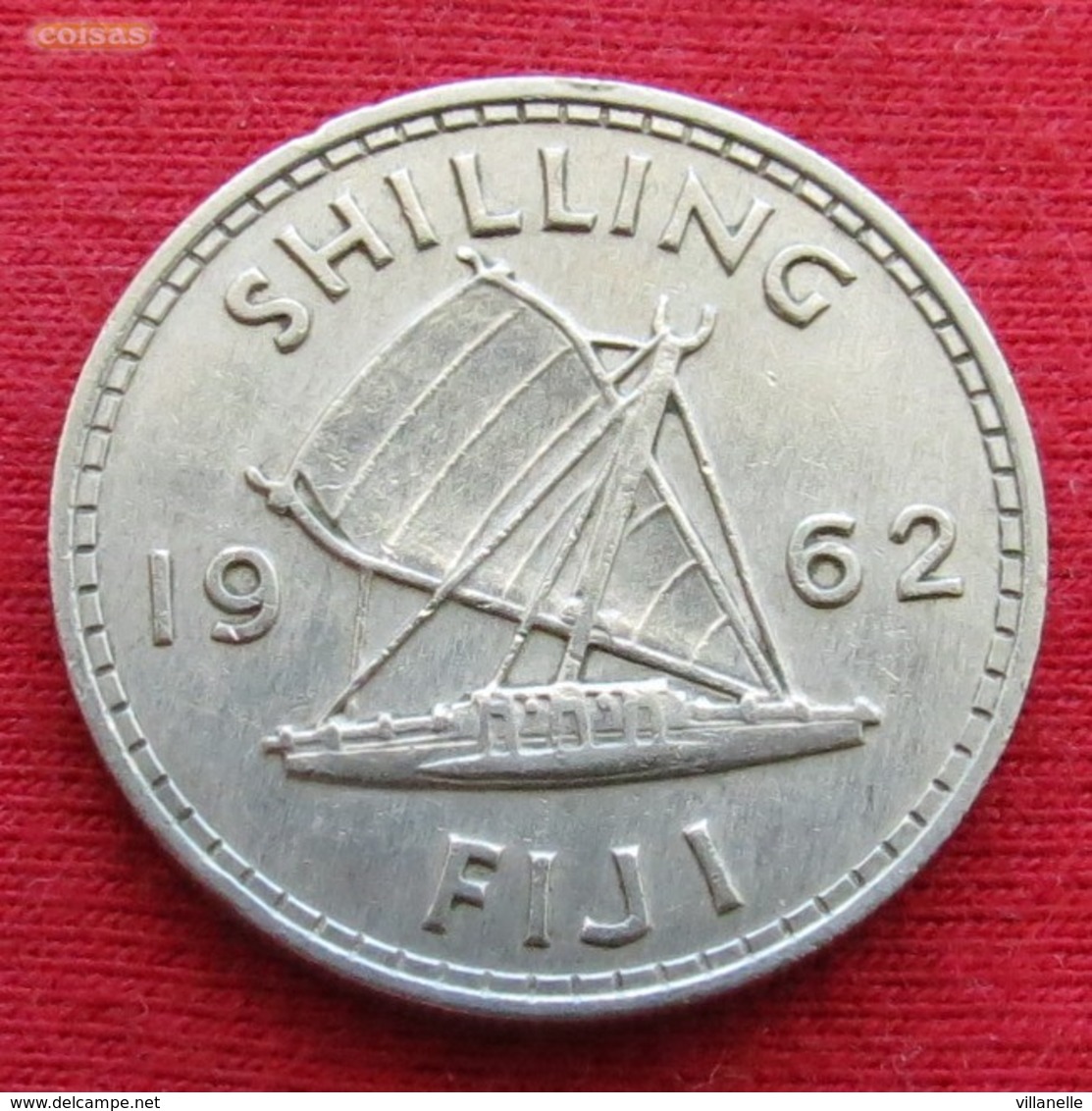 Fiji 1 One Shilling 1962 KM# 23 - Fidji