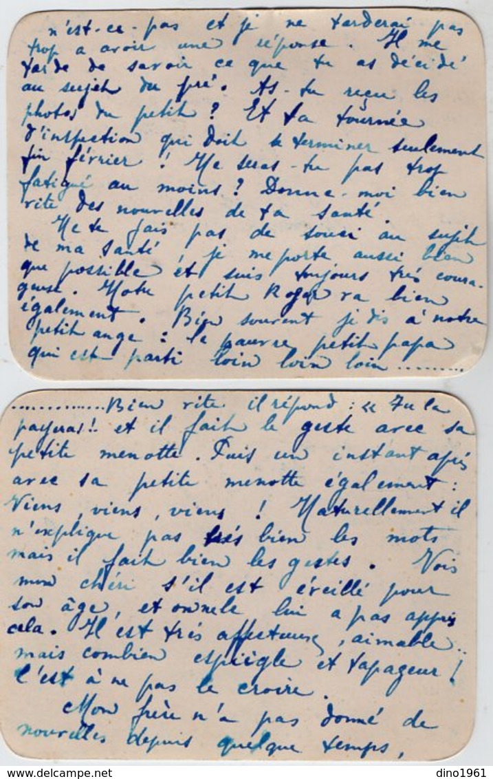 VP13.618 - 1920 - Carte - Lettre De Mme L. DUBOIS à VILLENEUVE D'OLMES Pour Mr DUBOIS à BATHURST ( Gambie ) - Récit - Manoscritti
