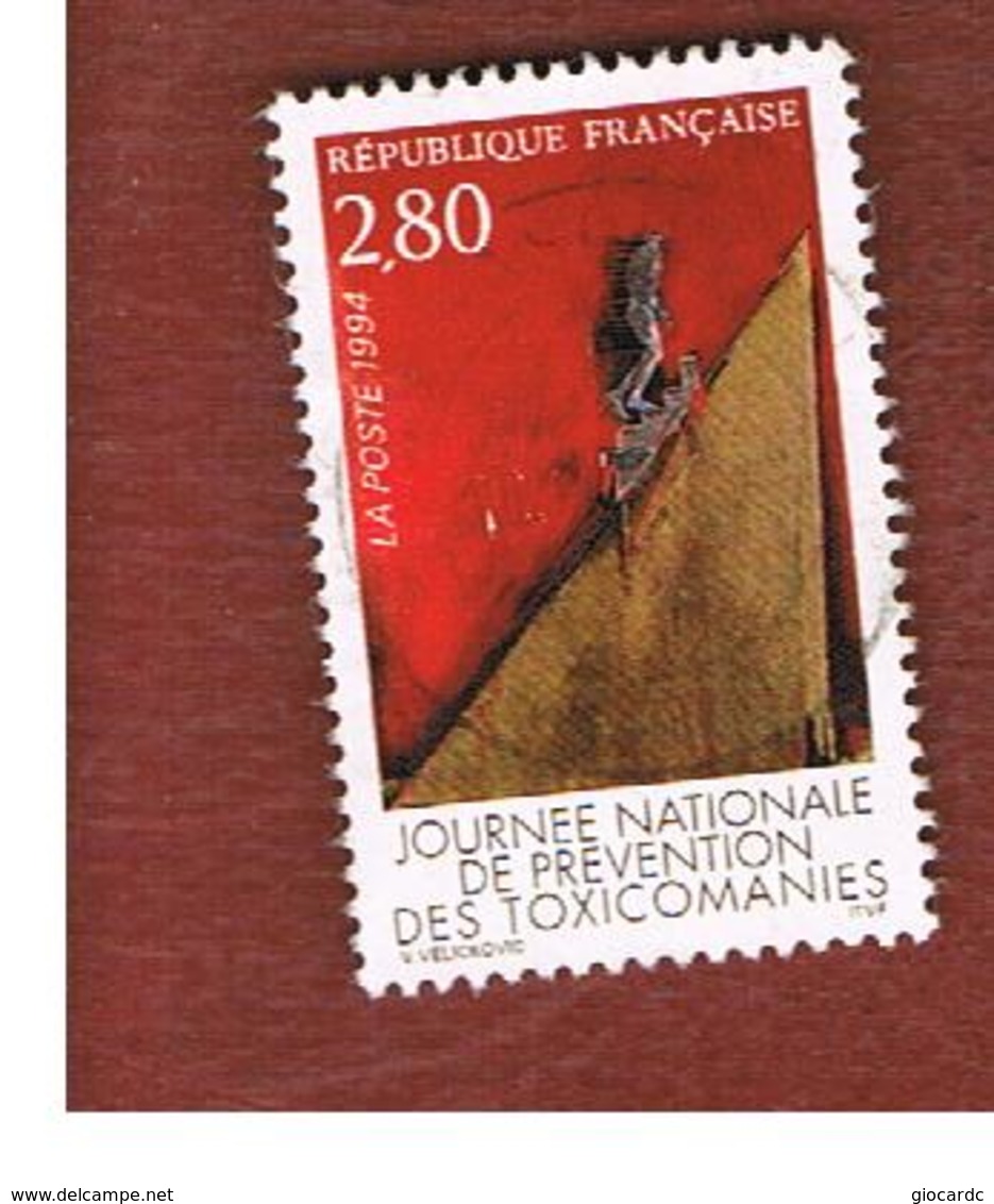 FRANCIA (FRANCE) - SG 3228 - 1994  NATIONAL DAY OF DRUG PREVENTION    -    USED - Usati